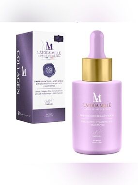Latoua Mille Firm Radiance Collagen + Hyaluronic Acid Multi-Peptide Serum 30 mL